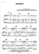 Thumbnail of First Page of Goodbye sheet music by Spice Girls