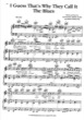 Thumbnail of First Page of I Guess That's Why They Call It The Blues sheet music by Elton John